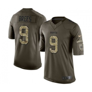 nike nfl jerseys new orleans saints #9 brees army green[nike Limited Salute To Service]