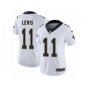 Women Nike New Orleans Saints #11 Tommylee Lewis White Vapor Untouchable Limited Player NFL Jersey