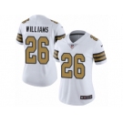 Women Nike New Orleans Saints #26 P. J. Williams Limited White Rush Vapor Untouchable NFL Jersey