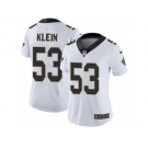 Women Nike New Orleans Saints #53 A.J. Klein White Vapor Untouchable Limited Player NFL Jersey