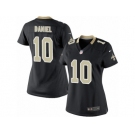 Women's Nike New Orleans Saints #10 Chase Daniel Limited Black Team Color NFL Jersey