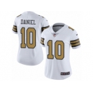 Women's Nike New Orleans Saints #10 Chase Daniel Limited White Rush NFL Jersey