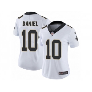 Women's Nike New Orleans Saints #10 Chase Daniel Vapor Untouchable Limited White NFL Jersey