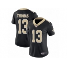 Women's Nike New Orleans Saints #13 Michael Thomas Vapor Untouchable Limited Black Team Color NFL Jersey