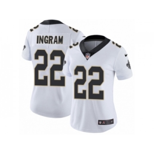 Women's Nike New Orleans Saints #22 Mark Ingram Vapor Untouchable Limited White NFL Jersey