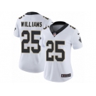 Women's Nike New Orleans Saints #25 P. J. Williams Vapor Untouchable Limited White NFL Jersey