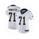 Women's Nike New Orleans Saints #71 Ryan Ramczyk Vapor Untouchable Limited White NFL Jersey