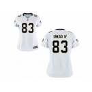 Women's Nike New Orleans Saints #83 Willie Snead IV White NFL Jersey