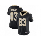 Women's Nike New Orleans Saints #83 Willie Snead Vapor Untouchable Limited Black Team Color NFL Jersey