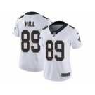 Women's Nike New Orleans Saints #89 Josh Hill Vapor Untouchable Limited White NFL Jersey