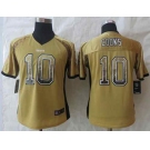 nike women nfl jerseys new orleans saints #10 cooks golden[Elite drift fashion][cooks]