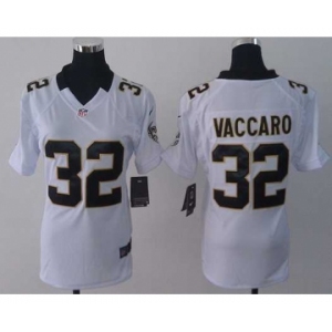 nike women nfl jerseys new orleans saints #32 vaccaro white[nike][vaccaro]