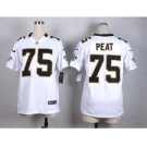 nike women nfl jerseys new orleans saints #75 peat white[nike]