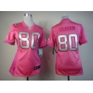 nike women nfl jerseys new orleans saints #80 graham pink[nike love's]