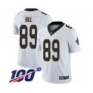 Youth New Orleans Saints #89 Josh Hill White Vapor Untouchable Limited Player 100th Season Football Jersey