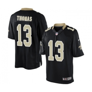 Youth Nike New Orleans Saints #13 Michael Thomas Limited Black Team Color NFL Jersey