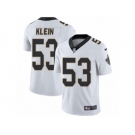 Youth Nike New Orleans Saints #53 A.J. Klein White Vapor Untouchable Limited Player NFL Jersey