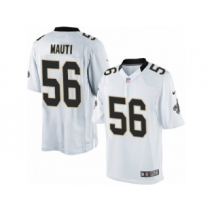 Youth Nike New Orleans Saints #56 Michael Mauti Limited White NFL Jersey
