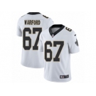 Youth Nike New Orleans Saints #67 Larry Warford White Vapor Untouchable Limited Player NFL Jersey
