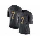 Youth Nike New Orleans Saints #7 Morten Andersen Limited Black 2016 Salute to Service NFL Jersey
