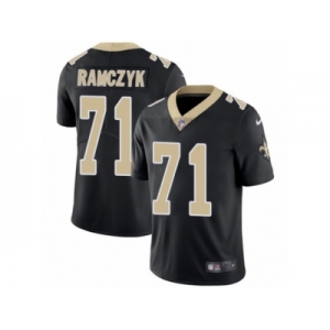 Youth Nike New Orleans Saints #71 Ryan Ramczyk Vapor Untouchable Limited Black Team Color NFL Jersey