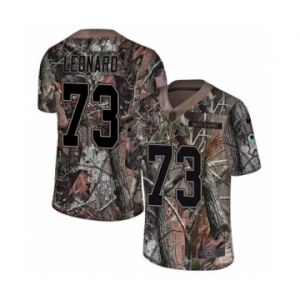 Youth Nike New Orleans Saints #73 Rick Leonard Camo Rush Realtree Limited NFL Jersey