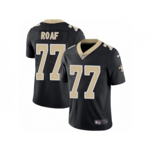 Youth Nike New Orleans Saints #77 Willie Roaf Vapor Untouchable Limited Black Team Color NFL Jersey