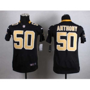 nike youth nfl jerseys new orleans saints #50 anthony black[nike]