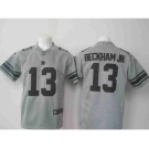 nike nfl jerseys new york giants #13 bedkhamjr gray[game]