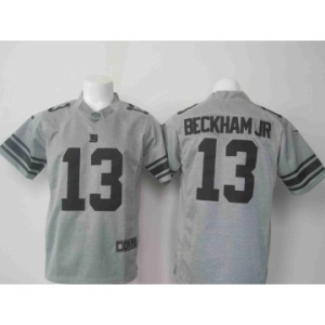 nike nfl jerseys new york giants #13 bedkhamjr gray[game]