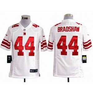 nike nfl jerseys new york giants #44 bradshaw white[game]