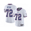 Men Nike New York Giants #72 Kerry Wynn Elite White Rush Vapor Untouchable NFL Jersey