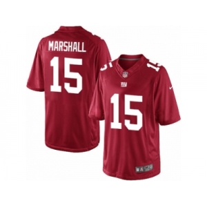 Men's Nike New York Giants #15 Brandon Marshall Limited Red Alternate NFL Jersey