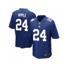 Men's Nike New York Giants #24 Eli Apple Game Royal Blue Team Color NFL Jersey