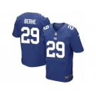 Men's Nike New York Giants #29 Nat Berhe Elite Royal Blue Team Color NFL Jersey