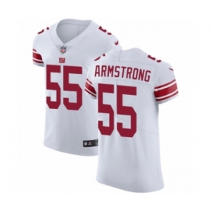 Men's Nike New York Giants #55 Ray-Ray Armstrong White Vapor Untouchable Elite Player NFL Jersey