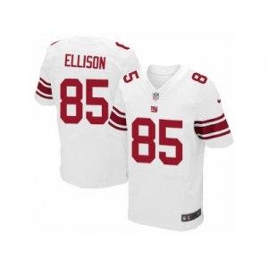 Men's Nike New York Giants #85 Rhett Ellison Elite White NFL Jersey