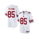 Men's Nike New York Giants #85 Rhett Ellison Limited White NFL Jersey