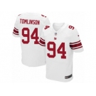 Men's Nike New York Giants #94 Dalvin Tomlinson Elite White NFL Jersey