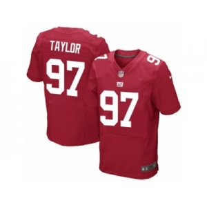 Men's Nike New York Giants #97 Devin Taylor Elite Red Alternate NFL Jersey