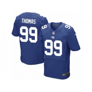Men's Nike New York Giants #99 Robert Thomas Elite Royal Blue Team Color NFL Jersey