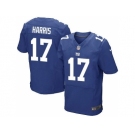 Nike New York Giants #17 Dwayne Harris Royal Blue Jerseys[Elite]