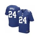 Nike New York Giants #24 Eli Apple Royal Blue Team Color Men's Stitched NFL Elite Jersey