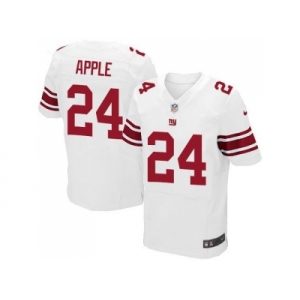 Nike New York Giants #24 Eli Apple White Men's Stitched NFL Elite Jersey