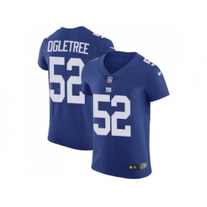 Nike New York Giants #52 Alec Ogletree Royal Blue Team Color Men Stitched NFL Vapor Untouchable Elite Jersey