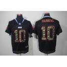 nike nfl jerseys new york giants #10 manning black[camo fashion Elite]