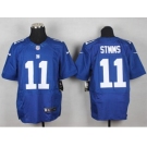 nike nfl jerseys new york giants #11 stmms blue[Elite]