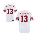 nike nfl jerseys new york giants #13 beckhamjr white[Elite]