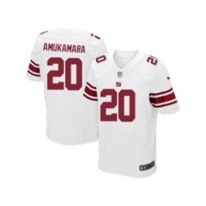 nike nfl jerseys new york giants #20 prince amukamara white[Elite]