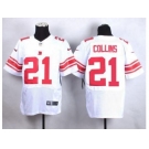 nike nfl jerseys new york giants #21 collins white[Elite][collins]